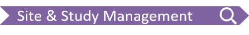 Banner that says "Site Management" and has a magnifying glass icon