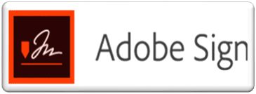 AdobeSign logo with border