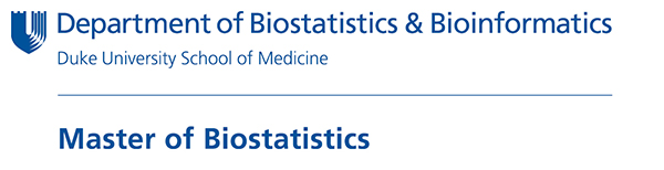 Master of Biostatistics Logo