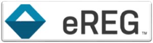 eReg logo with a border