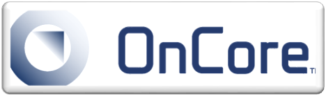 OnCore logo with a border