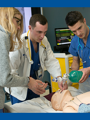 Students in Simulation Lab