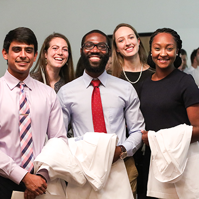 Students Before White Coat Ceremony