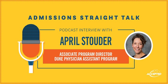 Admissions Straight Talk promo banner