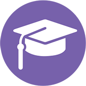 Education Icon (graduation cap)