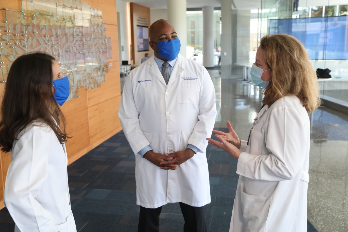 Susanna Naggie, Lance Okeke, and Mehri McKellar 