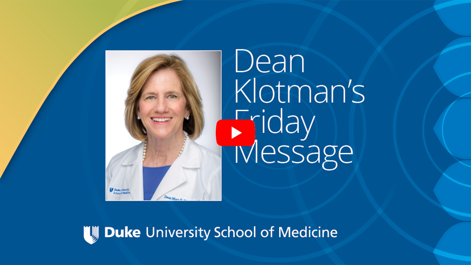 Dean Klotman's Friday messages thumbnail