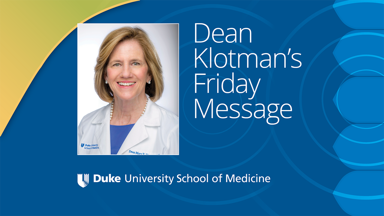 Dean Klotman's Friday message video thumbnail