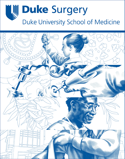 Duke Surgery annual report cover