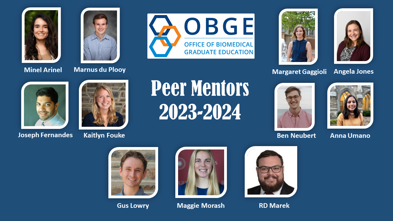 2023-2024 Peer Mentors