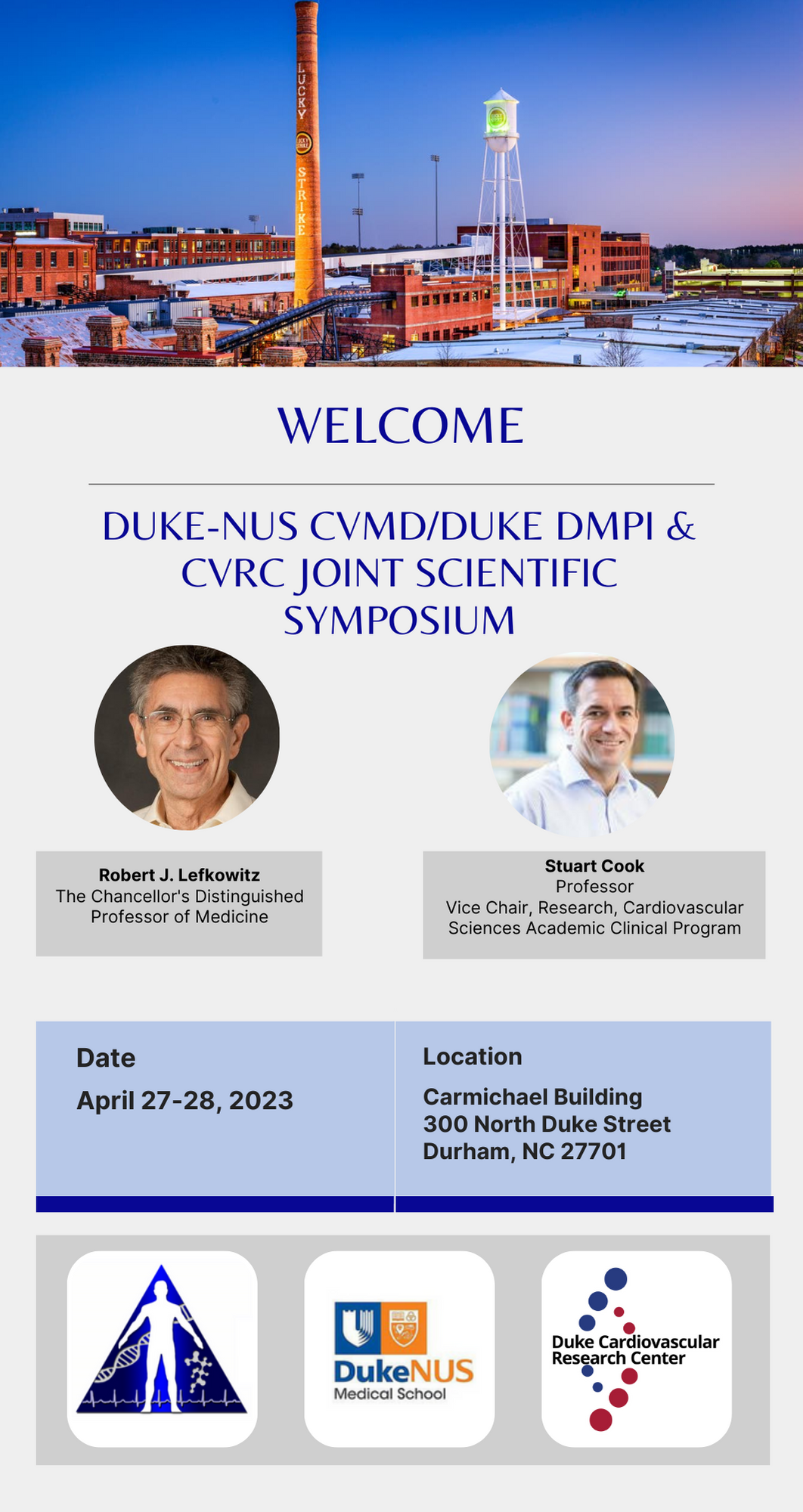 CVMD/DMPI symposium flyer