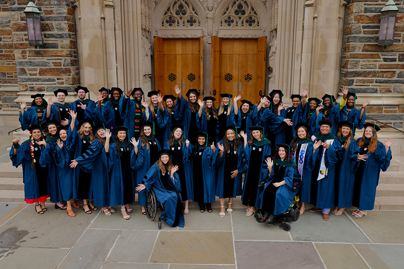 Class photo of OTD graduates