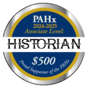 PAHx Associate Level Historian badge