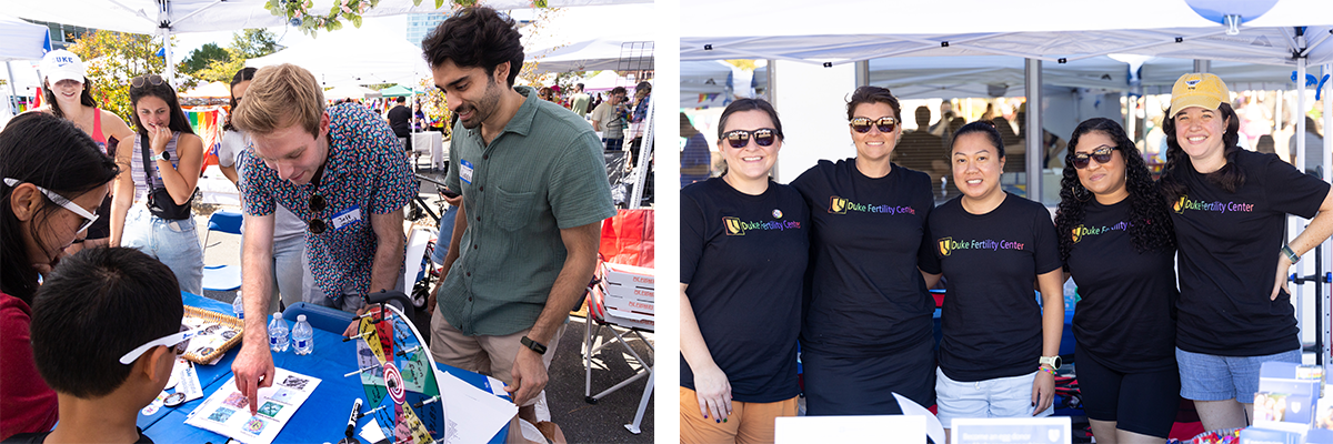 PhD students from Duke Integrative Immunobiology  and Duke Fertility Center was among the Duke departments and units attended Pride