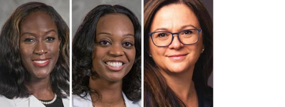 Drs. Boateng Evans, Brownlow, Chanti-Ketterl Headshots