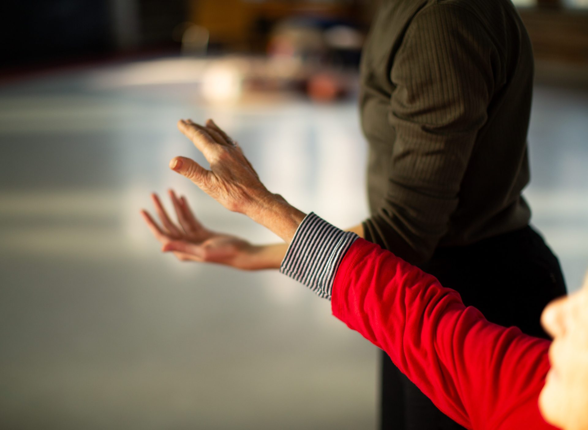 Photo of two hands