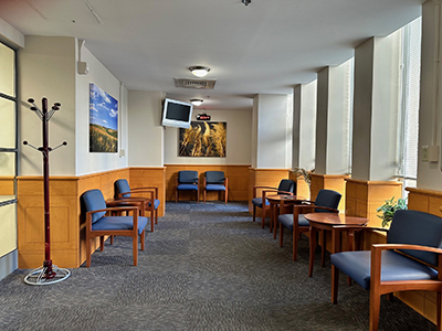 photo of hospital waiting room