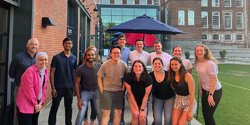 Shane Killarne's lab group photo