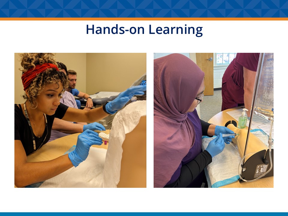 Duke PA hands-on learning