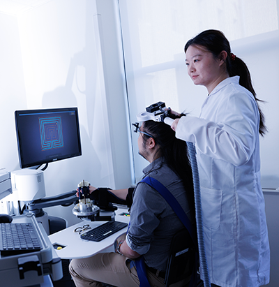 Lab members demonstrating LIFUS