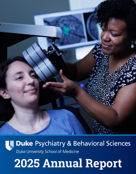 Duke Psychiatry 2025 annual report cover