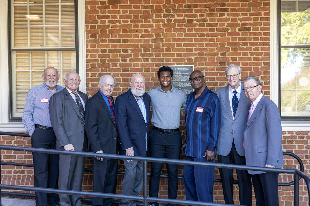 Pioneers with Stead President