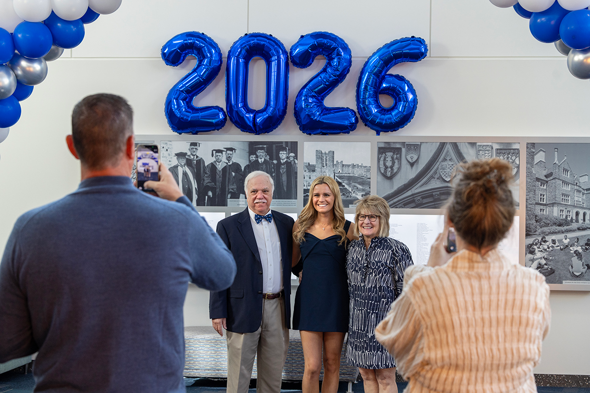 Blair Rikard and her family pose for a photo