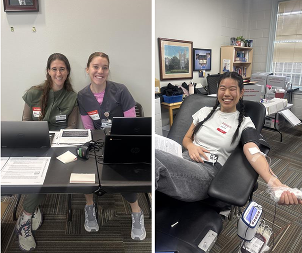 Duke PA students Blood drive