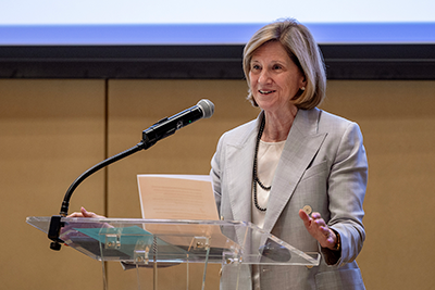 Dean Klotman at OBGE award event