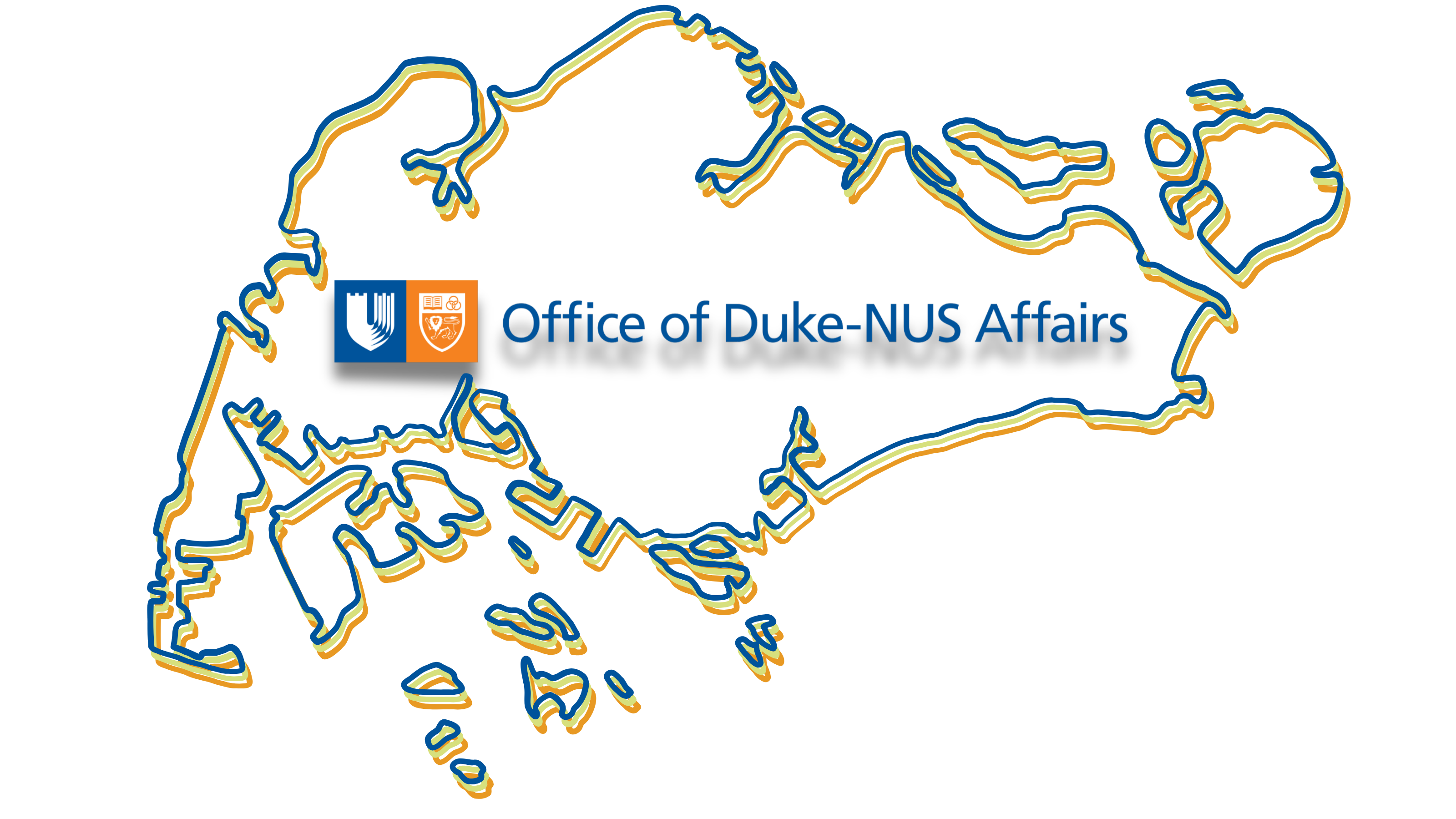 Image: Singapore map outline; Text: Office of Duke-NUS Affairs