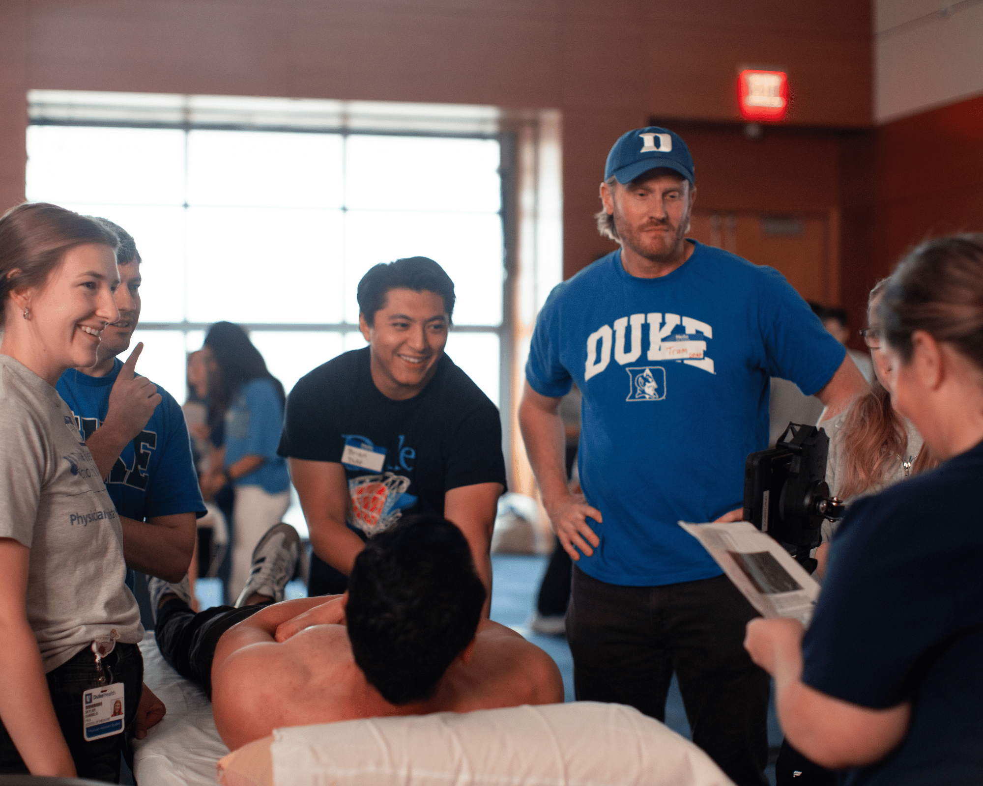 Duke PA students at Scan