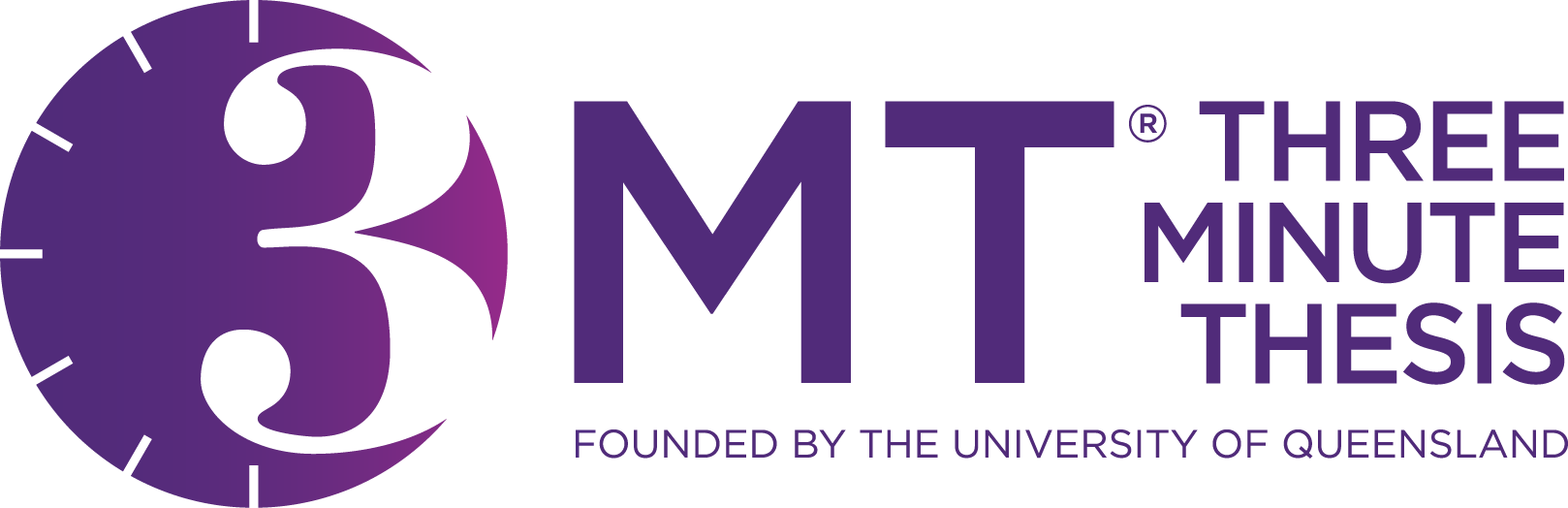 Three minute thesis official logo.