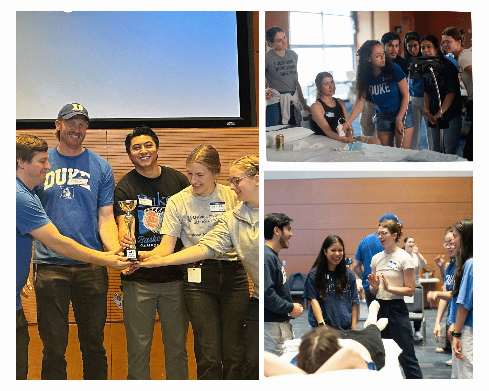 Duke PA students at Scan
