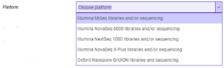 DUGSIM screenshot: Platform, dropdown menu with platform options