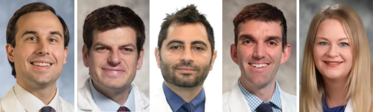Eugene Vaios, MD, Christopher Reed, MD, Michael Forrester, MD/PhD, George Cortina, MD/PhD, Krista Haines, DO