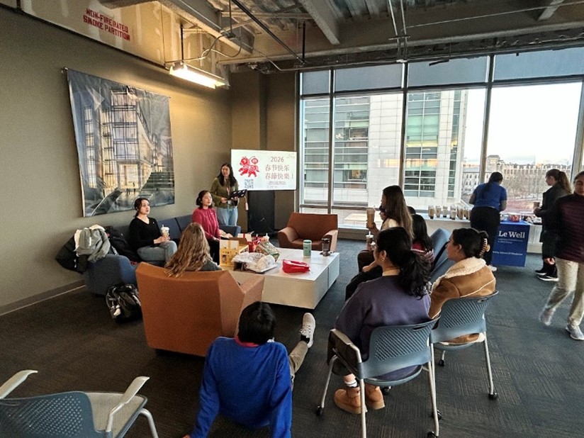 Students gathered to celebrate Lunar New Year 