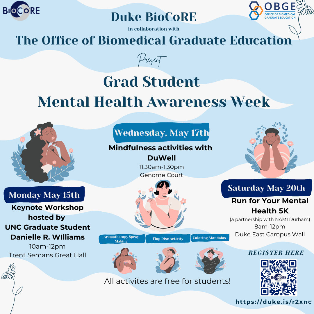 Mental Health Awareness Week Flyer