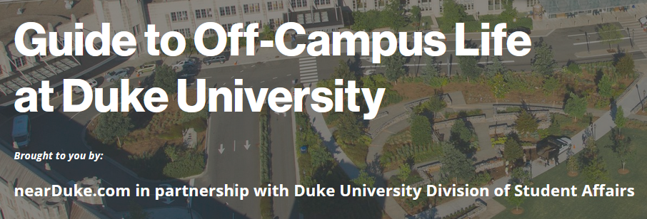 Off campus guide banner