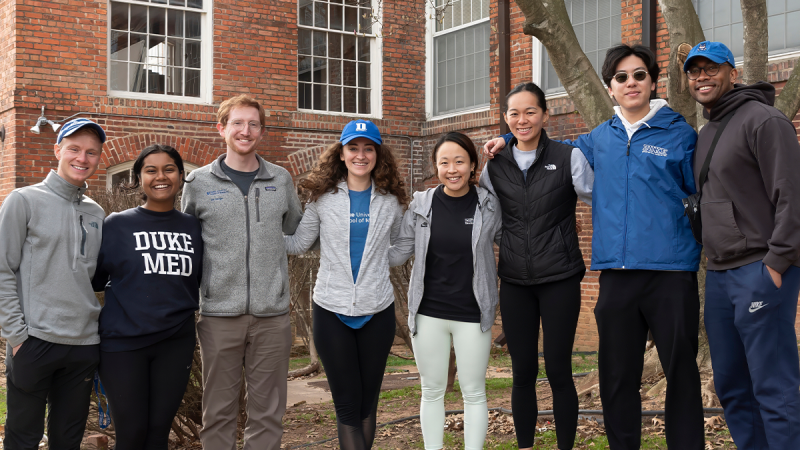 Group photo of the Student volunteers