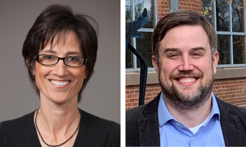 Deb Muoio and Paul Grimsrud