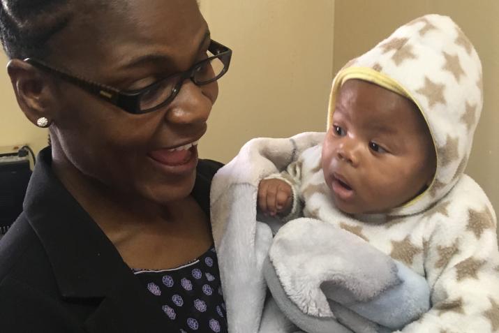 Botswanan Mother and Child