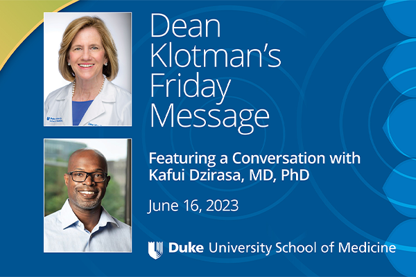 Dean Klotman's Friday Message 06.16.2023