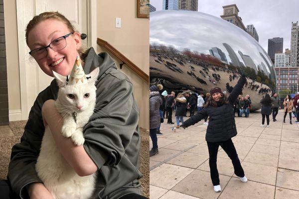 Annika Mayo and Fatima Hernandez