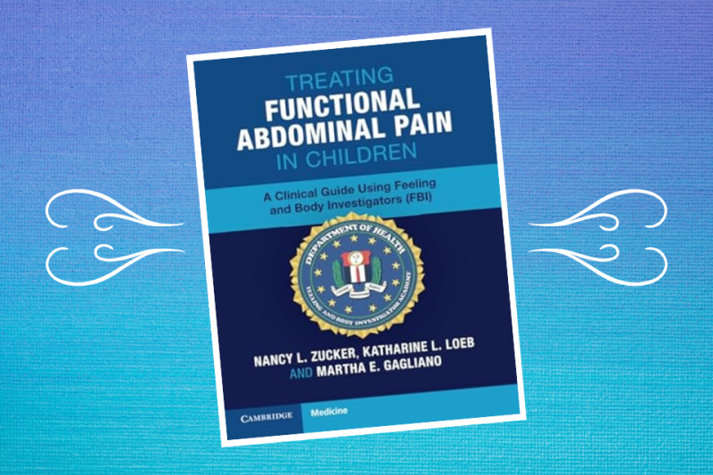 Treating Functional Abdominal Pain In Children Book Cover.