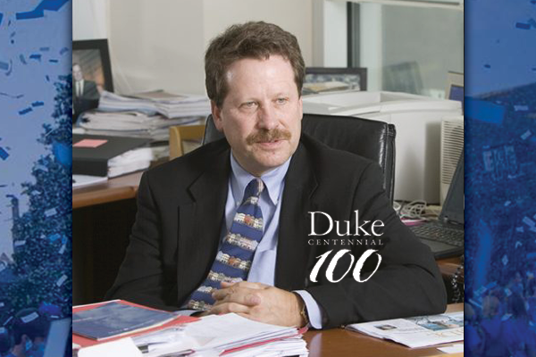 Robert Califf at his  desk