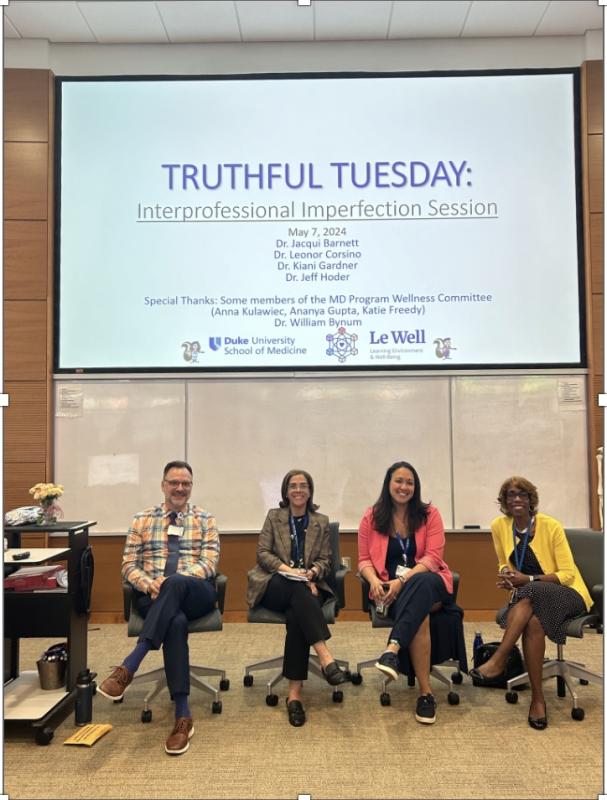 photo of faculty panel