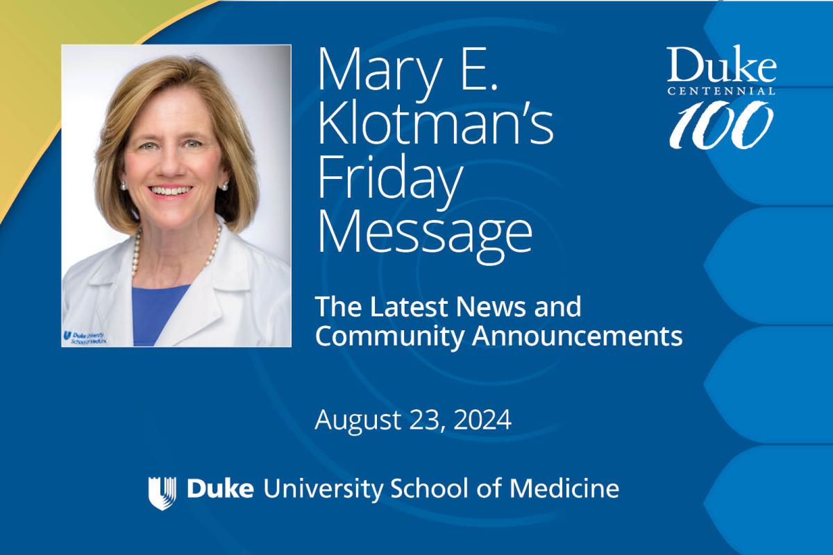 MEK-Dean's friday message for August 23, 2024