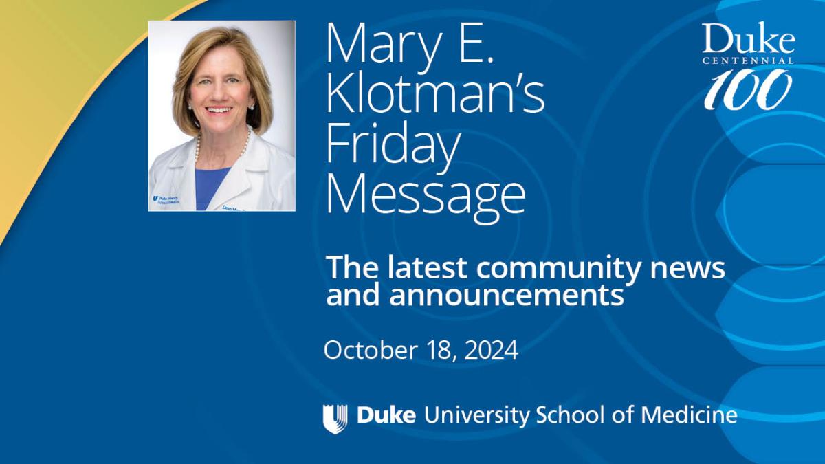 Friday Message featured photo