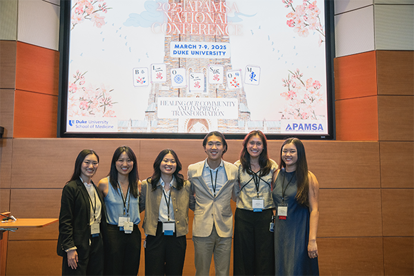 The six Duke School of Medicine students who served as National Conference Directors