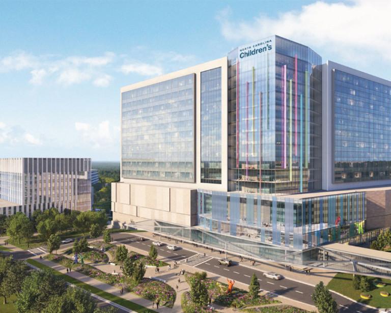 Conceptual rendering of North Carolina Children's 